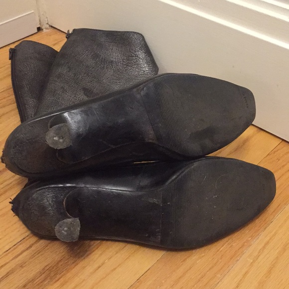 Black Mary Jane Boots - Picture 5 of 5